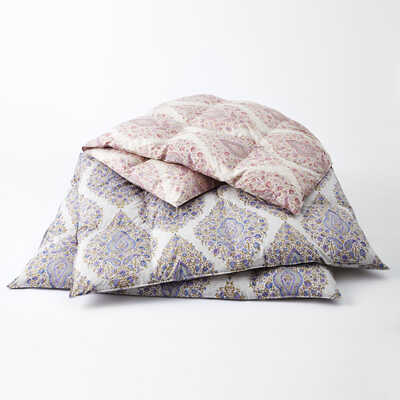 グースダウン９０％羽毛掛けふとん（シングル）