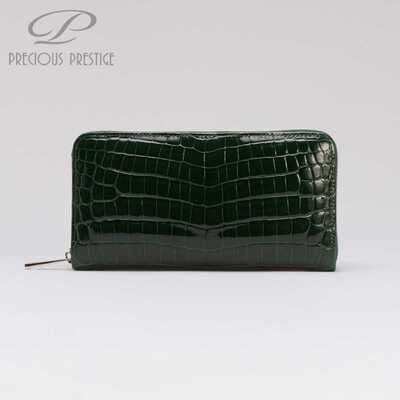 クロコダイルウォレット（グリーン）