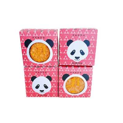 【上野パンダファミリー　しおり　シャンシャンＶｅｒ．】付き　塩せんべいパンダ箱１２枚入×４