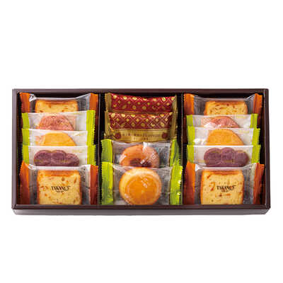 【歴代パンダノベルティ（シャオシャオ・レイレイ）】付き　スイーツアソート１４入