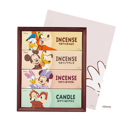 ＜ディズニー＞インセンス＆キャンドル　アソートギフト