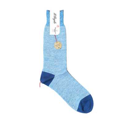 リネンダイヤゴナルソックス